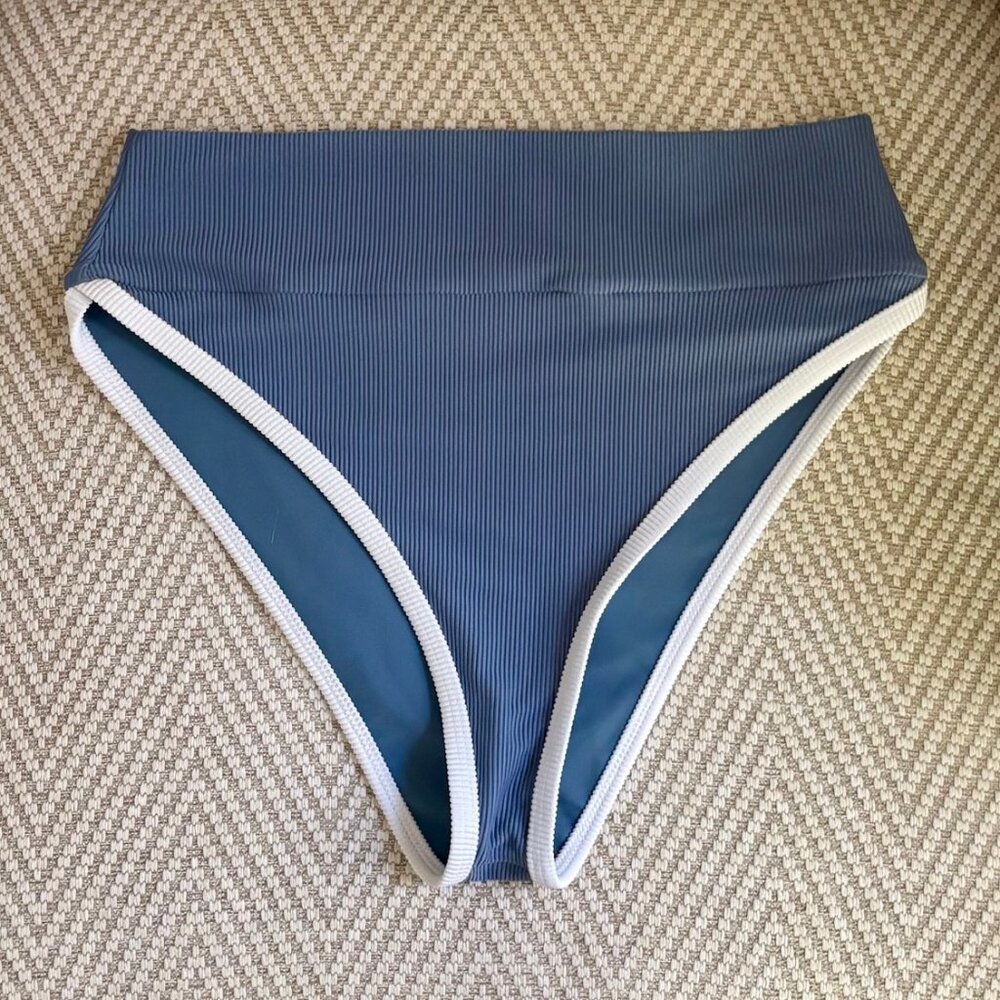 LainSnow Kiawah Bikini Bottom - Denim